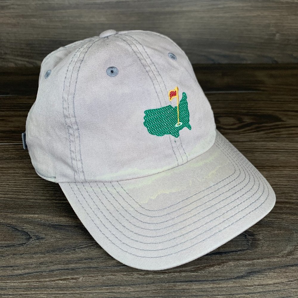 Masters Golf American Needle Hat Embroidered Baseball Cap One Size Adjustable